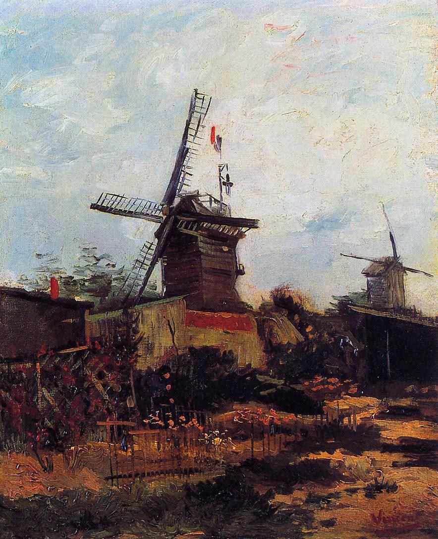 Vincent van Gogh Le Moulin de Blute-Fin